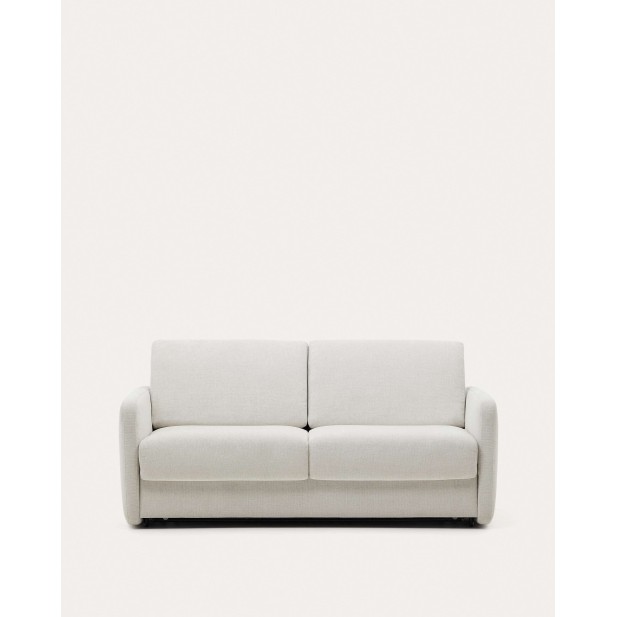 Sofá cama Nuala 3 plazas perla 184 cm - Kave Home