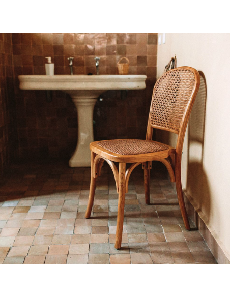 Silla VIVENDI, madera de olmo