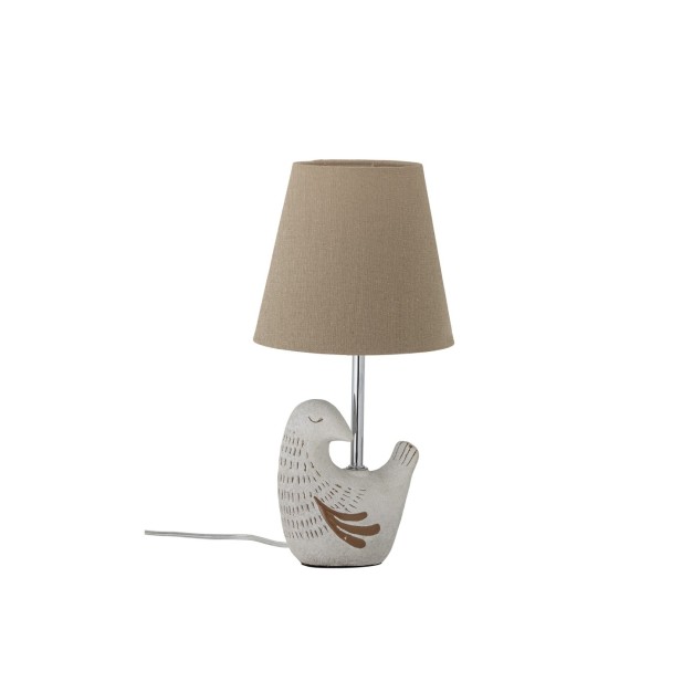 Kylie Table lamp, Nature, Stoneware - Bloomingville