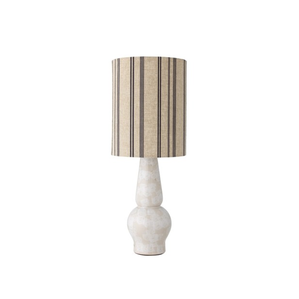 Emilia Table lamp, Nature, Stoneware - Bloomingville