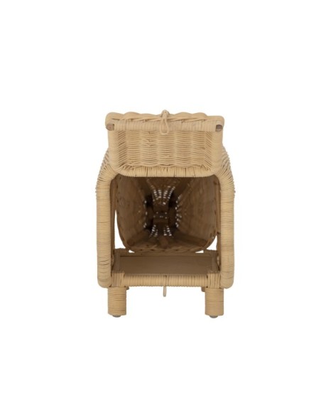 Taburete Infantil SOFFE, Ratán Natural - Bloomingville