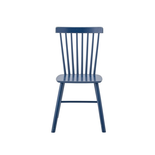 Mill Dining Chair, Blue, Rubberwood - Bloomingville