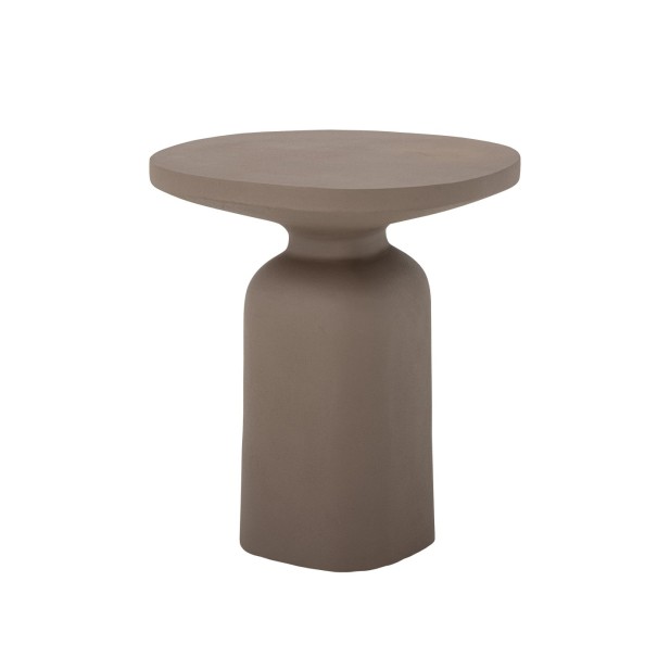 Mesa Auxiliar MILLAN, Aluminio Marrón...