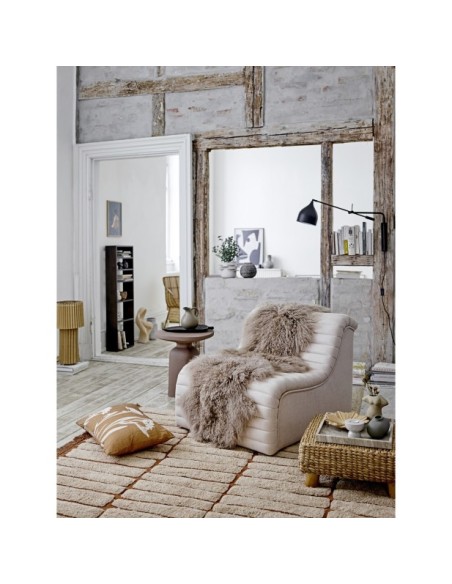 Mesa Auxiliar MILLAN, Aluminio Marrón - Bloomingville