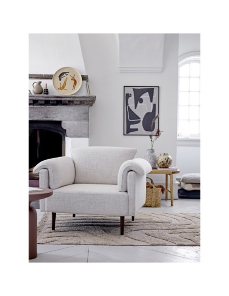 Mesa Auxiliar MILLAN, Aluminio Marrón - Bloomingville