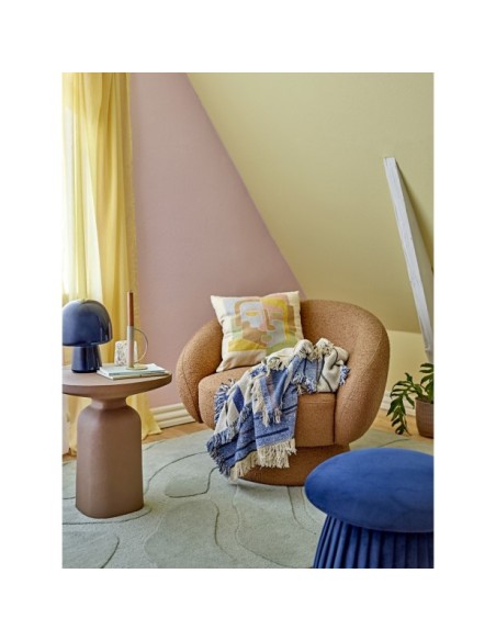 Mesa Auxiliar MILLAN, Aluminio Marrón - Bloomingville