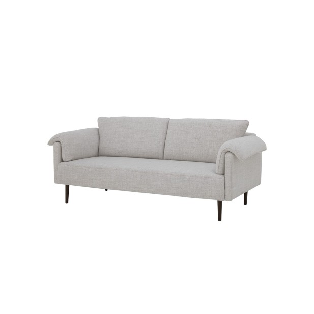 Sofá CHESHAM, Textil Blanco / Madera...