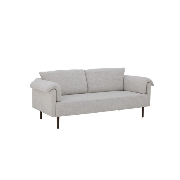 Sofá CHESHAM, Textil Blanco / Madera...