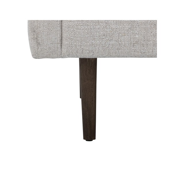 Sofá CHESHAM, Textil Blanco / Madera...