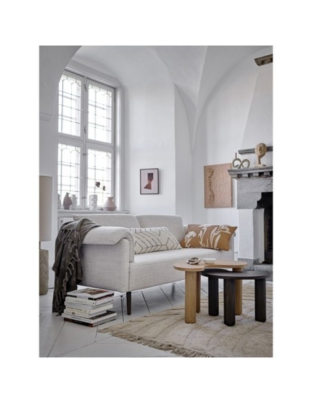 Sofá CHESHAM, Textil Blanco / Madera - Bloomingville