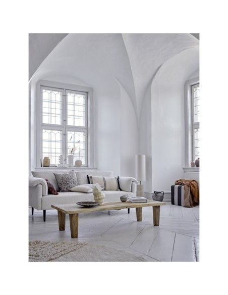 Sofá CHESHAM, Textil Blanco / Madera - Bloomingville