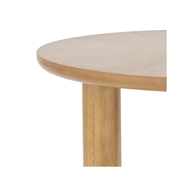 Mesa Auxiliar NOMA, Madera Natural -...