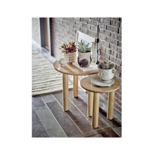 Mesa Auxiliar NOMA, Madera Natural - Bloomingville; Vackart; 82058475 2