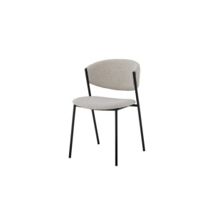 Silla de Comedor MARLO, Textil Blanco - Bloomingville; 82064229