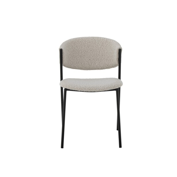 Silla de Comedor MARLO, Textil Blanco...