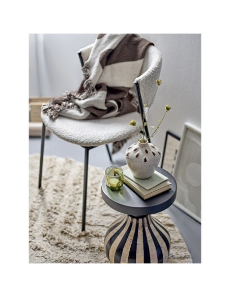 Silla de Comedor MARLO, Textil Blanco - Bloomingville