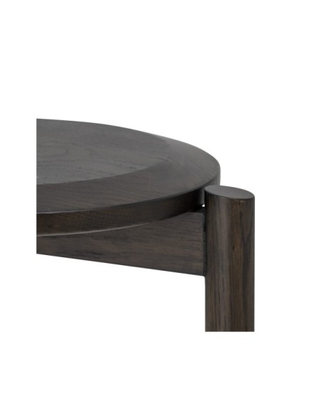 Taburete Bajo GIL, Roble Marrón - Bloomingville