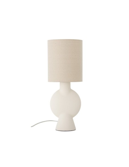 Lámpara de Mesa SERGIO, Cerámica / Natural - Bloomingville; 82058599