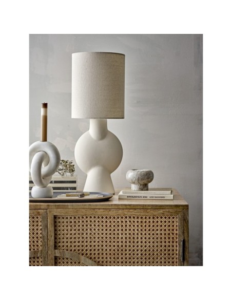 Lámpara de Mesa SERGIO, Cerámica / Natural - Bloomingville