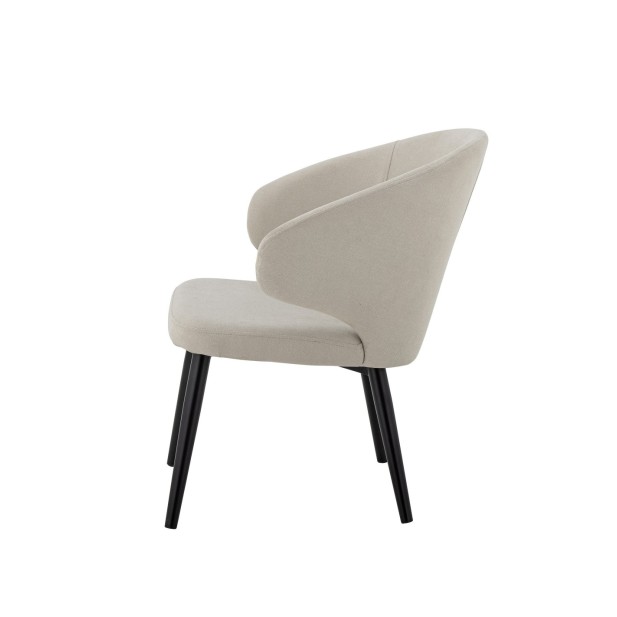 Sillón LOON, Poliéster / Natural -...