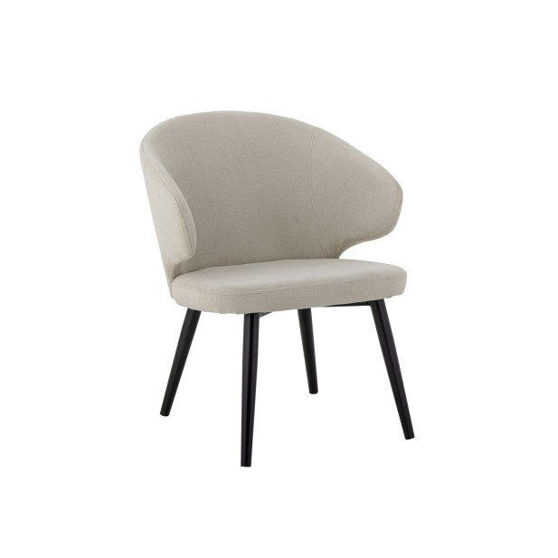 Sillón LOON, Poliéster / Natural -...