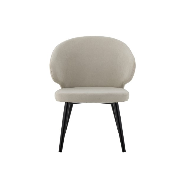 Sillón LOON, Poliéster / Natural -...