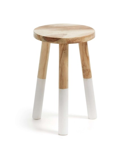 Taburete Brocsy 44 cm Madera Teca - Kave Home, Vackart