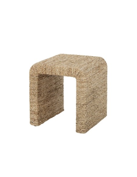 Taburete Bajo KIEN, Jacinto de Agua Natural - Bloomingville