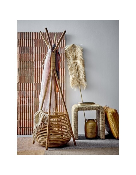 Taburete Bajo KIEN, Jacinto de Agua Natural - Bloomingville