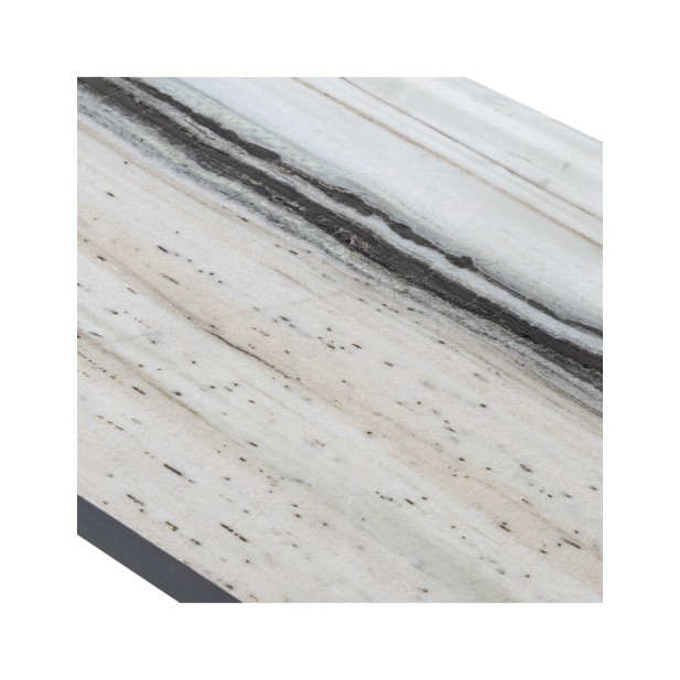 Mesa de Centro INES, Mármol Blanco /... Mesa de Centro INES, Mármol Blanco /...