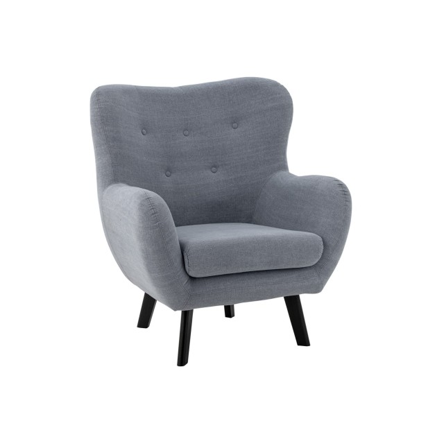 Sillón BEAU, Algodón Azul -...