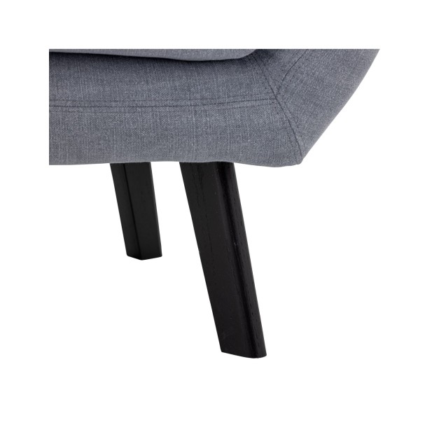 Sillón BEAU, Algodón Azul -...