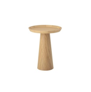 Mesa Auxiliar LUANA Ø44 cm, Roble Natural - Bloomingville; 82047158