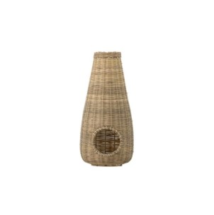 Farol OTTINE Ø24x50 cm, Bambú Nat / Cristal - Bloomingville; 82064337