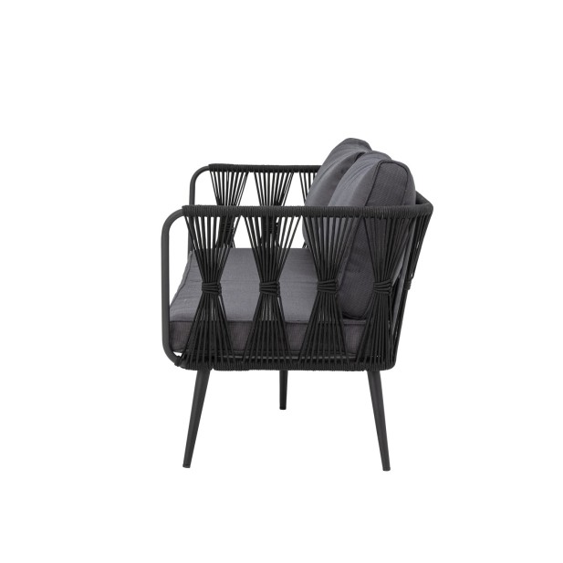 Sofá Exterior PAVONE, Metal / Cuerda...