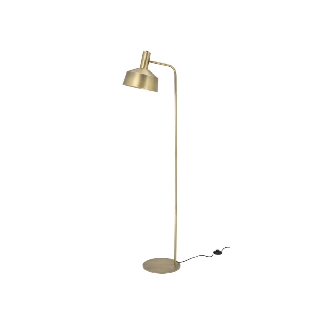 Lissa Floor Lamp, Brass, Metal - Bloomingville