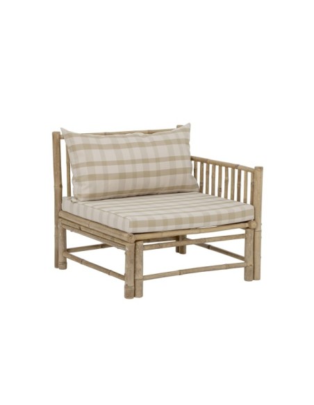 Sofá Modular KORFU (Esquina Derecha), Bambú Natural - Bloomingville