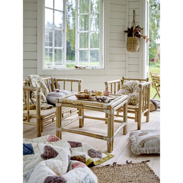 Silla Mini SOLE, Bambú Natural -...