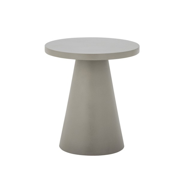 Ray Side Table, Grey, Fiber cement - Bloomingville
