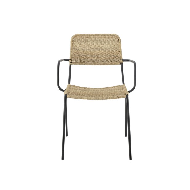 Paisley Dining Chair, Nature, Polyrattan - Bloomingville
