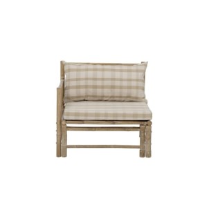 Sofá Modular KORFU (Esquina Izquierda), Bambú Natural - Bloomingville