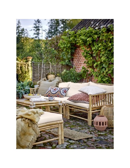 Sofá Modular KORFU (Esquina Izquierda), Bambú Natural - Bloomingville