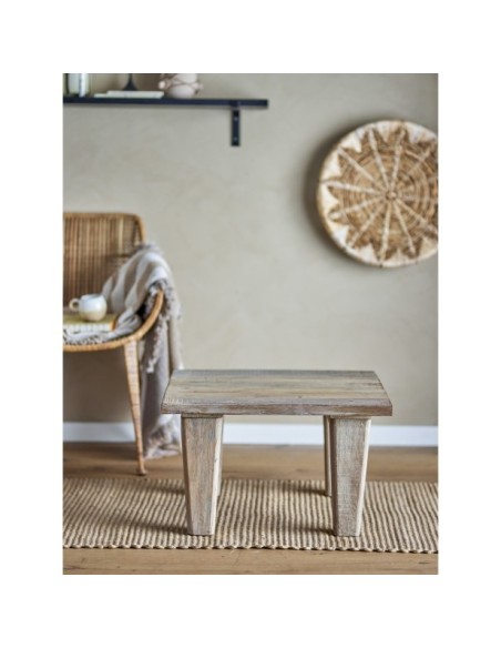 Mesa Auxiliar RIBER, Madera Reciclada / Natural - Bloomingville