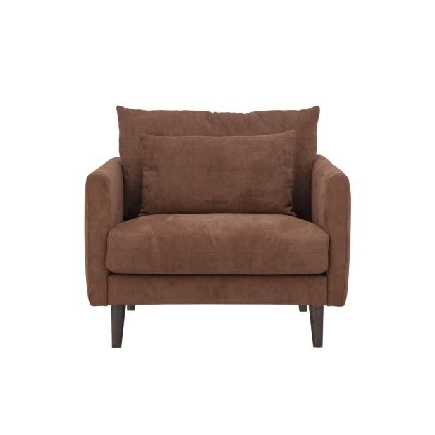 Thess Lounge Chair, Brown, FSC® Mix, Regain Poly - Bloomingville