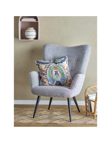 Sillón PERRY, Poliéster / Natural - Bloomingville