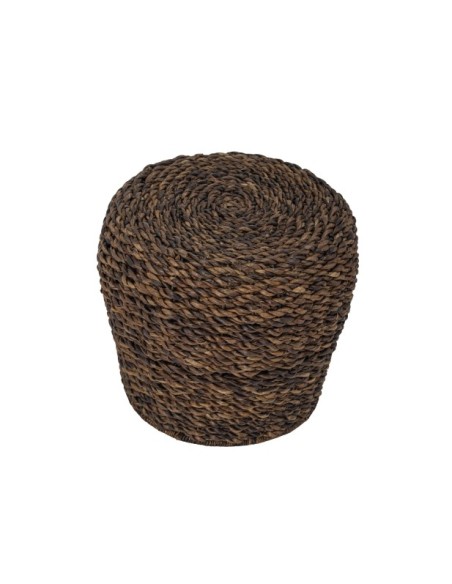 Taburete bajo TASSE, Abaca Marrón - Bloomingville