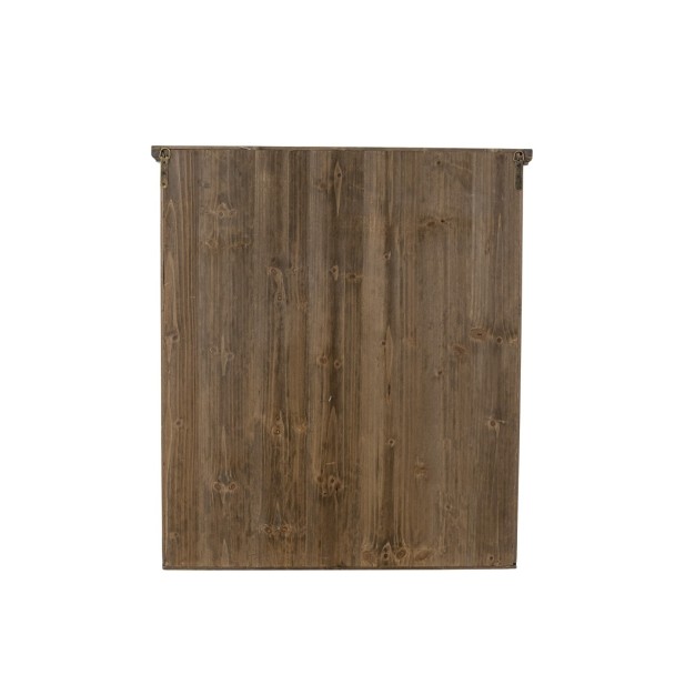 Aparador Vitrina HAZEM, Madera Azul /...