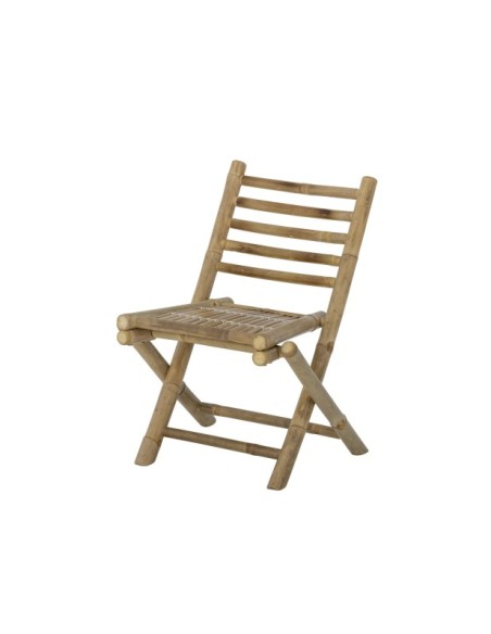 Silla Mini Plegable SOLE, Bambú Natural - Bloomingville; 82055241