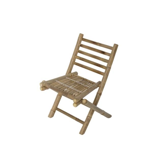 Silla Mini Plegable SOLE, Bambú...