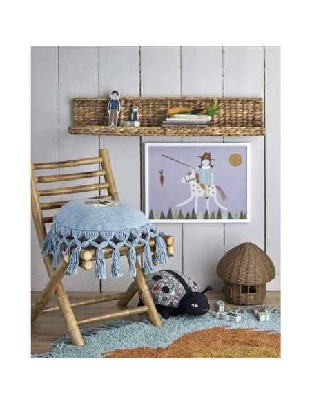 Silla Mini Plegable SOLE, Bambú Natural - Bloomingville